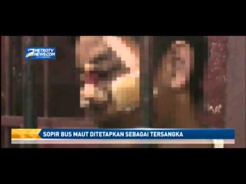 Sopir Bus Maut Ditetapkan Sebagai Tersangka