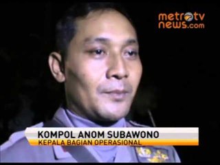 Donggala, Anggota Kepolisian Terkena Senjata Jenis Dum Dum