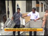 Ribuan Kotak Suara Rusak Di Lamongan