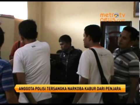 Anggota polisi tersangka narkoba kabur dari penjara