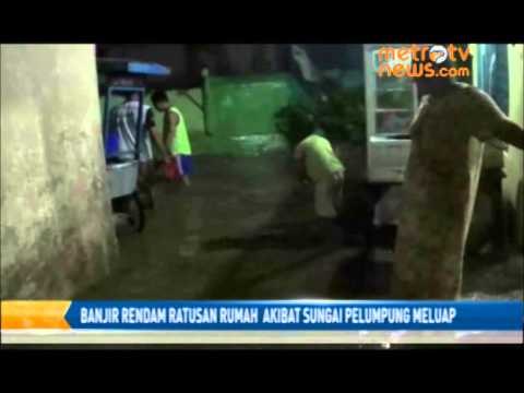 Ratusan Rumah Terendam Banjir Akibat Sungai Meluap