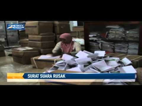 KPUD Luwu Terima Ribuan Surat Suara Rusak