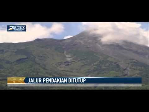 Status Waspada, Jalur Pendakian Gunung Merapi Ditutup