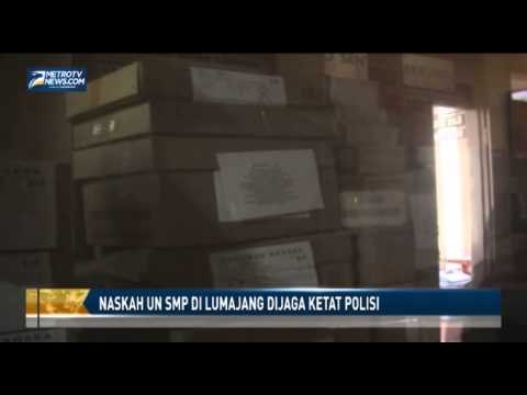 Naskah UN SMP di Lumajang Dijaga Ketat Polisi