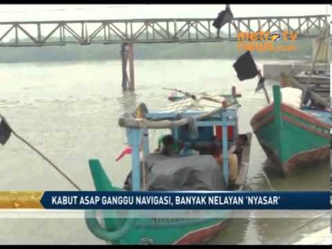 Kabut Asap Ganggu Navigasi, Nelayan Banyak yang Nyasar