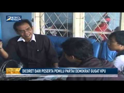 Dicoret dari Peserta Pemilu Partai Demokrat Majalengka Gugat KPU