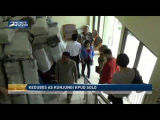 Kedubes AS Kunjungi KPUD Solo