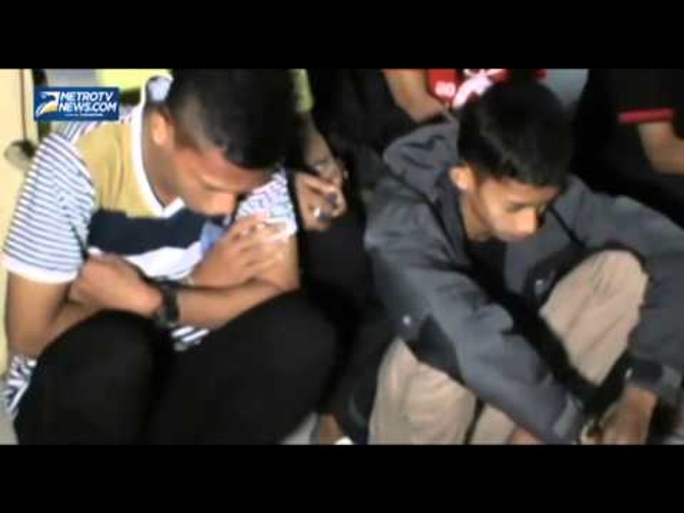 Delapan Remaja Diamankan Polisi karena Bermesraan dan Membawa Badik
