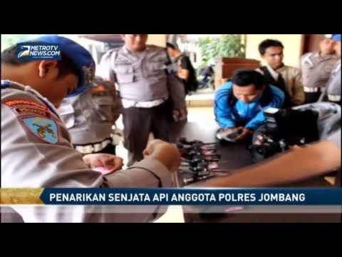 Penarikan Senjata Api Anggota Polres Jombang