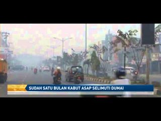 Sudah Satu Bulan Kabut Asap Selimuti Dumai