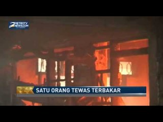 Kebakaran Rumah Satu Orang Tewas