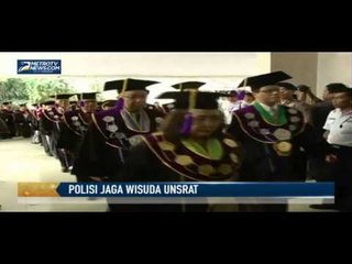 Video herunterladen: Pasca Tawuran, Wisuda Mahasiswa Unsrat Dijaga Ketat Polisi