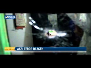 Kantor Partai Nasional Aceh Diberondong Senjata Api