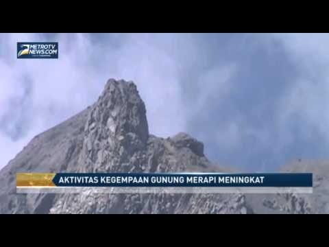Aktivitas Kegempaan Gunung Merapi Meningkat