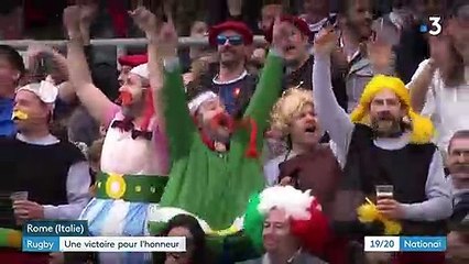 Rugby : le XV de France arrache une victoire face à l'Italie