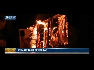 Rumah Sakit Raden Mataher Ludes Terbakar