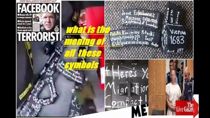 Christchurch Shooting Video - Why Those Symbols on the killer weapons
