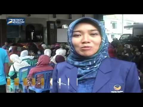 Kampanye Partai Nasdem Diisi Pemeriksaan Kanker Serviks