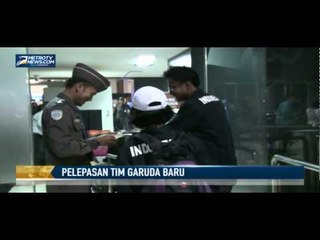 Pelepasan Skuat Garuda Baru ke Brasil