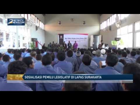 Sosialisasi Pemilu Legislatif di Lapas Surakarta