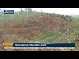 TNI Padamkan Kebakaran Lahan di Tapanuli Selatan