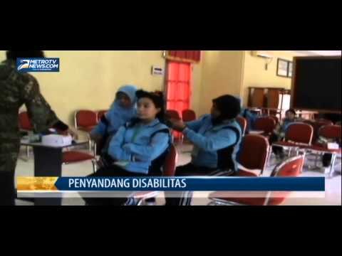 Penyandang Disabilitas Dilatih Sport Massage