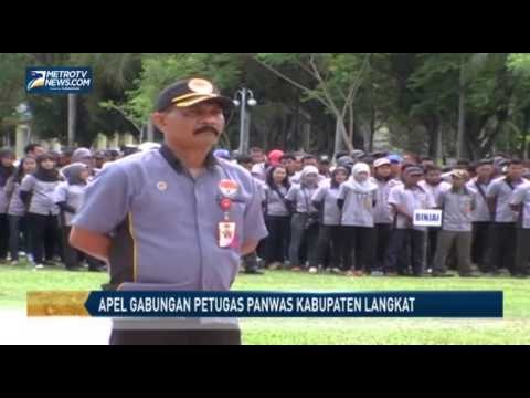 Apel Gabungan Petugas Panwas Kabupaten Langkat