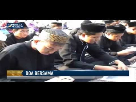 Jelang UN, Siswa SMP Gelar Doa Bersama