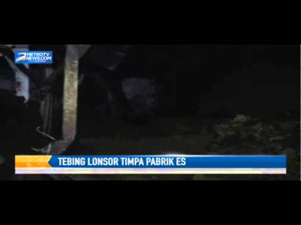 Longsor Timpa Pabrik Es di Mojokerto, 1 Karyawan Tewas Tertimbun