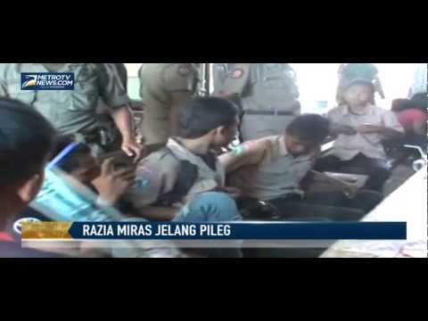 Jelang Pileg, Razia Miras di Tuban Digalakkan