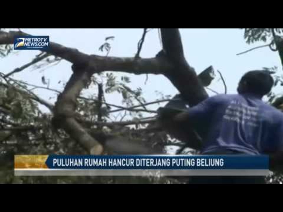 Puluhan Rumah di Grobogan Hancur Diterjang Puting Beliung