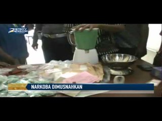 Narkoba Senilai Rp6 Miliar Dimusnahkan