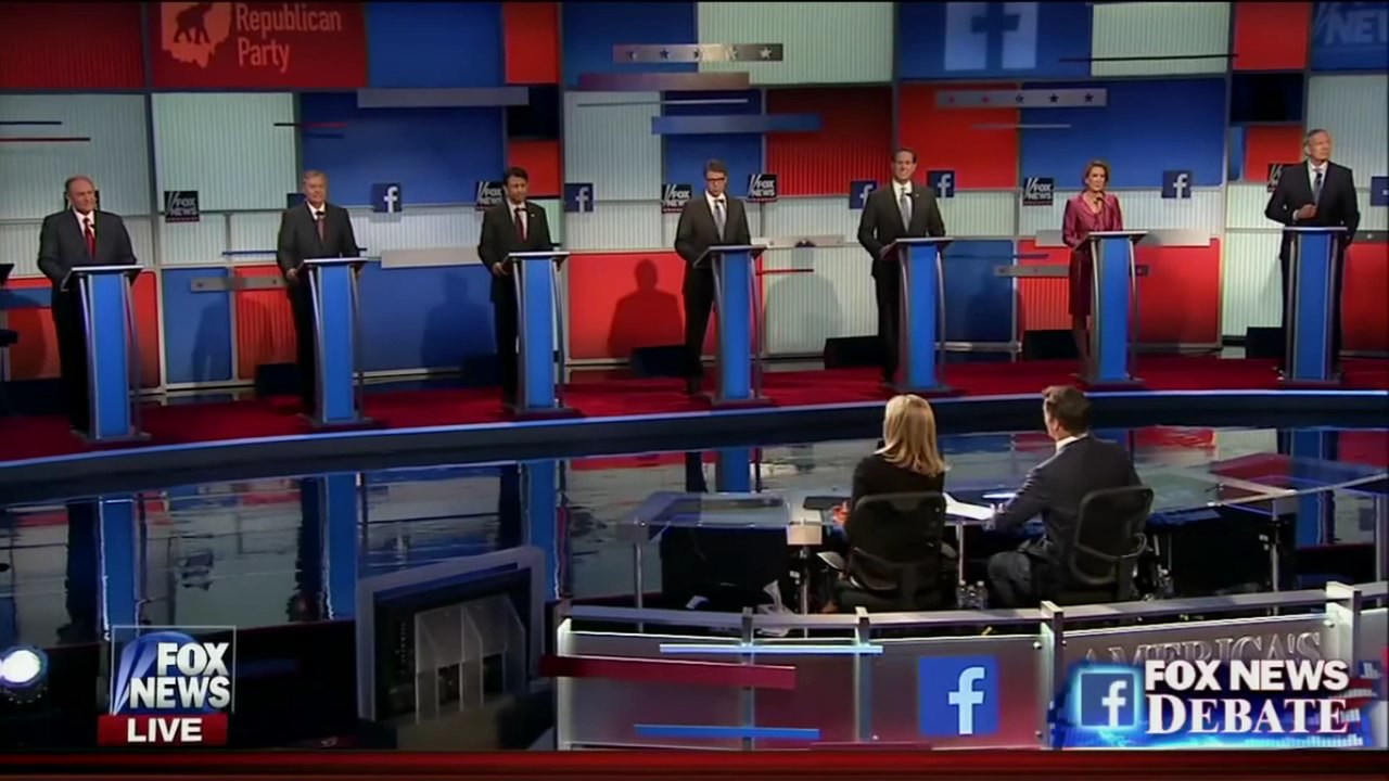 First Republican Primary Debate - Undercard - PART TWO - August 6 2015 on Fox News