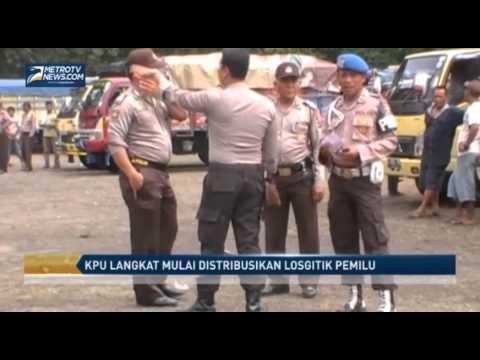 KPU Langkat Mulai Distribusikan Logistik Pemilu
