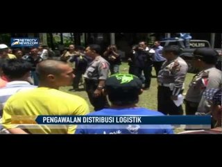 Polisi Perketat Pengawalan Distribusi Logistik Pemilu
