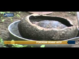 Penemuan Granat Aktif di Rumah Warga