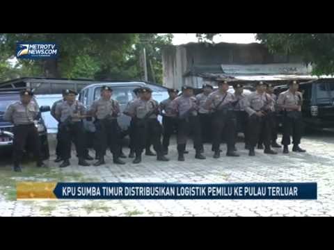 KPU Sumba Timur Distribusikan Logistik Pemilu ke Pulau Terluar