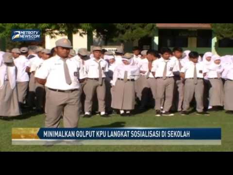 Minimalkan Golput, KPU Langkat Sosialisasi Pemilu di Sekolah