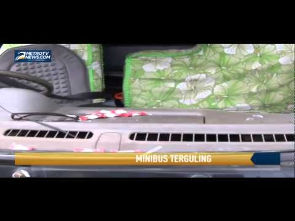 Mobil Rombongan Siswa TK Terguling