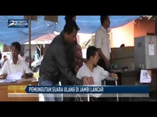 Pemungutan Suara Ulang di Jambi Lancar