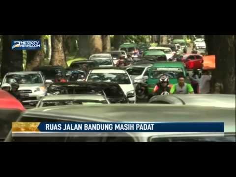 Arus Lalu Lintas di Bandung Padat