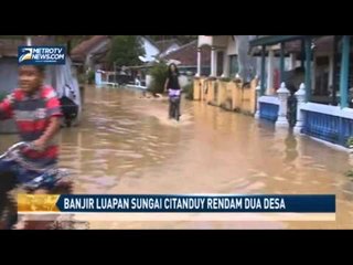 Banjir Luapan Sungai Citanduy Rendam Dua Desa