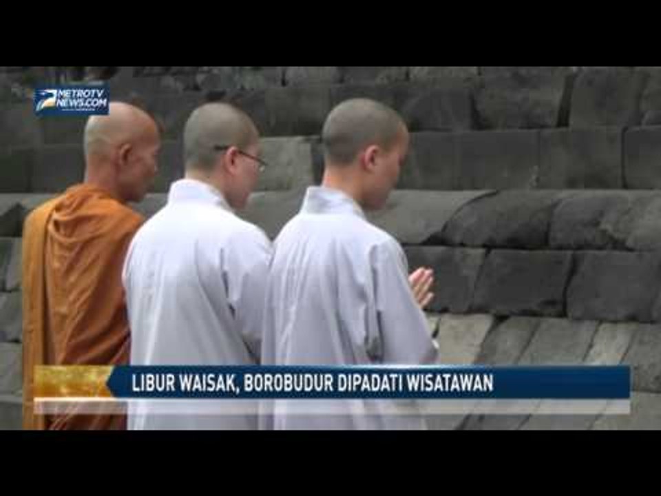 Libur Waisak, Borobudur Dipadati Wisatawan