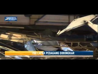 700 Lapak Pedagang Dibongkar Paksa Pemkot Bogor