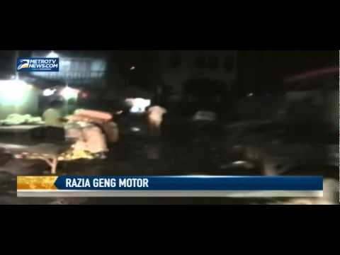 Petugas Tangkap Anggota Geng Motor Bawa Panah