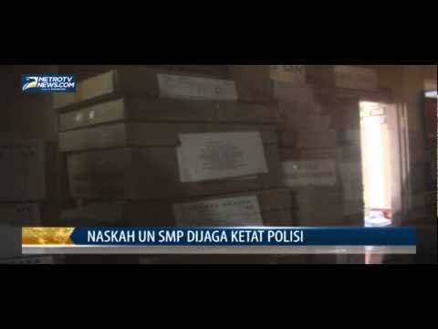 Ribuan Naskah UN SMP Dijaga Ketat Polisi