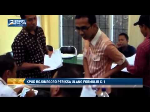 KPUD Bojonegoro Periksa Ulang Formulir C1