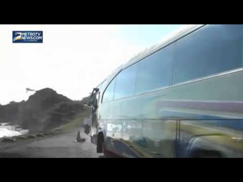 Jalinbar Sumatera di Bengkulu Longsor Terkena Abrasi