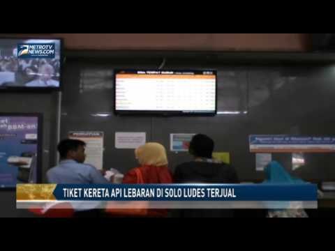 Tiket KA Lebaran di Solo Ludes Terjual