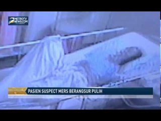 Pasien Suspect MERS Berangsur Pulih